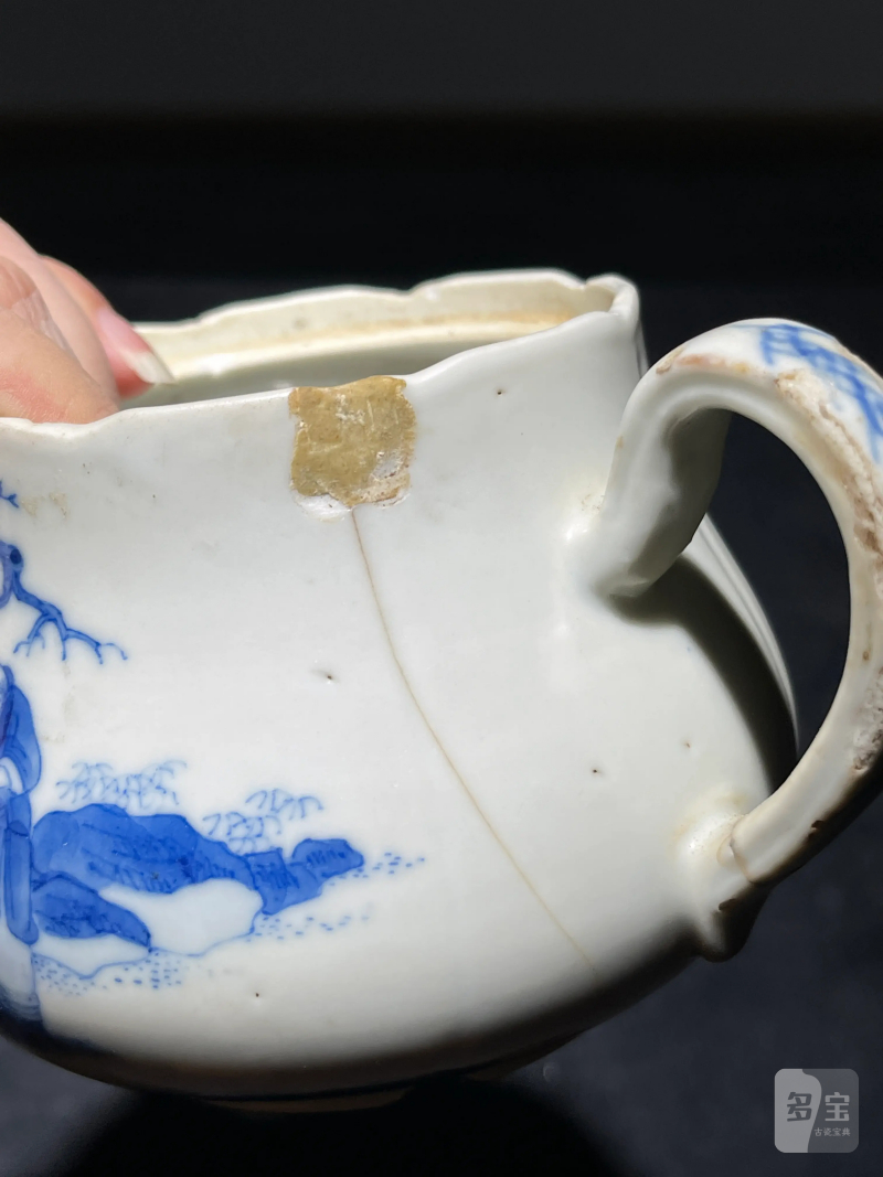 清宣统“江西瓷业公司”青花人物纹茶壶 - 图10
